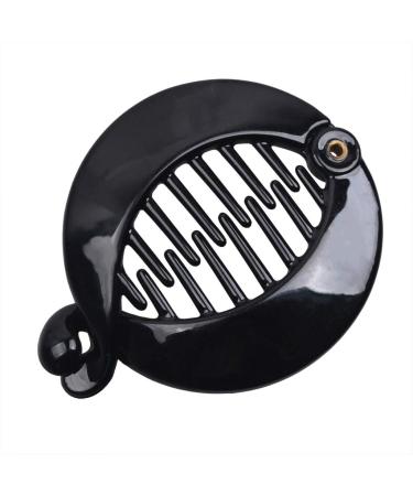 Fodattm Hair Comb Set - French Banana Clips & Ponytail Holders - 4 Stylish Interlocking Combs for Trendy Hairstyles - Buy Online on GoSupps.com