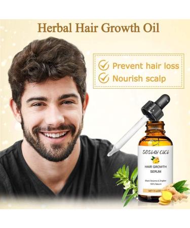  Sinye Hair Growth Serum Essential Oil Fast Hair Growth Treatment Herbal Essential Oil for Hair Loss Rapid Growth 30ml (B) - Buy Online on GoSupps.com