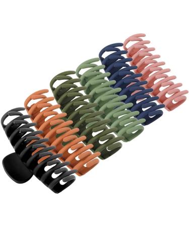 FANTESI 6 PCS Hair Claw Clips for Women and Girls - Strong Hold Non-Slip Jaw Clips for Straight, Curly, & Wavy Hair (3.6 Inch) - Buy Online on GoSupps.com