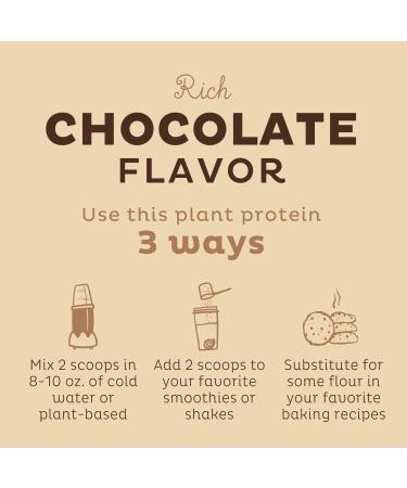 KOS Organic Plant Protein Chocolate 2.6 lb - Premium Vegan Protein Powder - Buy Online on GoSupps.com