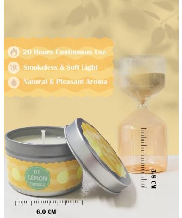 12-Piece Fragrance Candle Gift Set - Natural Soy Wax Aromatherapy Candles for Women | Perfect for Mother's Day Christmas & Valentine's Day - Buy Online on GoSupps.com