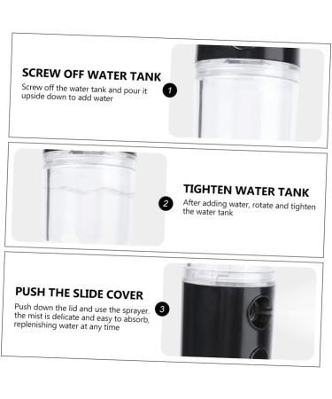 DOITOOL Portable Diffuser 1pc Mist Plastic Women Portable Facial Face Durable Steamer Multi-function Charging Usb Practical 14.5X4CM - Buy Online on GoSupps.com