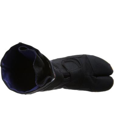 Marugo Tabi Boots Ninja Shoes Jikatabi - Magic Safety Verclo, Resin Toe Cap - Black - Size 7.5 Wide Women/6 Men - Buy Online on GoSupps.com