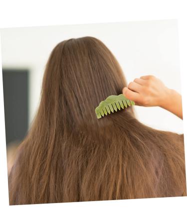 Beavorty Jade Scalp Massage Comb Set - 4 Pieces Hair Care Tools for Women | Handheld Face Washing & Relaxing Massage Device - Buy Online on GoSupps.com