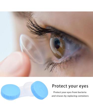 Volumoon 20PC Colorful Contact Lens Container Set | Travel-Friendly Protective Cases for Easy Storage & Access - Buy Online on GoSupps.com