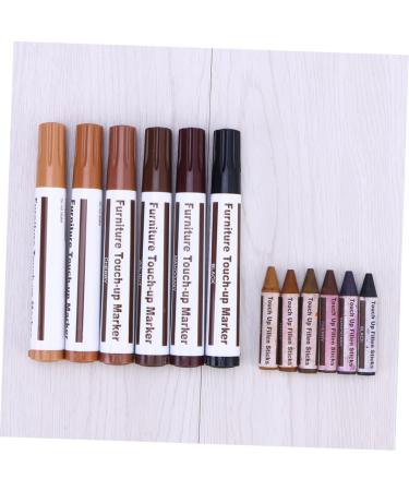 Minkissy 12-in-1 Wooden Furniture Repair Kit - Scratch Marker & Touch-Up Pen for Easy Furniture Fixes - Buy Online on GoSupps.com