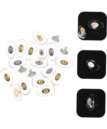 10 Pairs PVC Non-Slip Glasses Nose Pads - Comfortable Eyeglass Support & Cushion - Universal Fit for All Eyewear - Buy Online on GoSupps.com