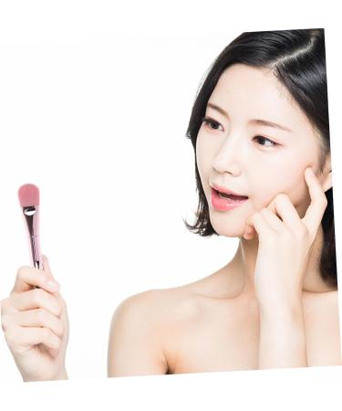 Mikinona Double-headed Facial Treatment Brush Facial Mask Brush Grubber Mask Brushes for Facials Mask Brush Applicator Salon Facial Women Mud Mask Brush Cream Spoon Aluminum Tube - Buy Online on GoSupps.com