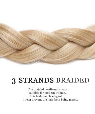 SEGO Hair Extensions: Adjustable Braid Headband - Honeyblond & Bleich Blond - Elastic Stretch Beauty Accessory for Women - Buy Online on GoSupps.com
