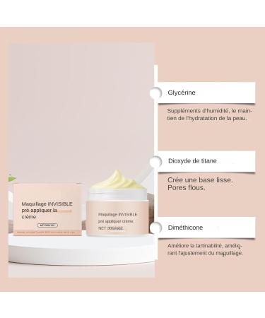  WJnflQN Makeup Primer - Moisturizing Complexion Balm 30g - Face Makeup Base - For Women Daily Care Travel Natural Radiance - Buy Online on GoSupps.com