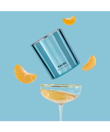 Malibu Premium Scented Candle - Luxurious Mimosa Fragrance - Long Burn Time - 280gm Natural Wax - Ideal Gift for Women & Men - Buy Online on GoSupps.com