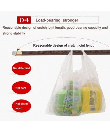 Wooden Walking Stick Solid Cane Wood Crutches Chicken Wings Wooden Elderly Crutches Wooden Crutches Elderly Canes - Buy Online on GoSupps.com