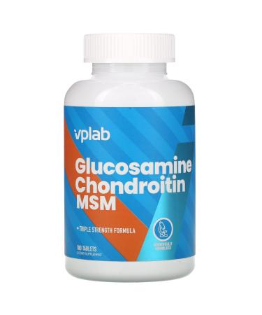 Vplab Glucosamine Chondroitin MSM 180 Tablets