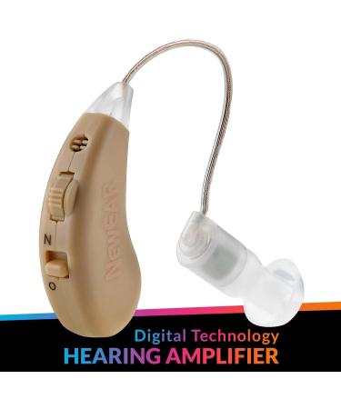 Digital Hearing Amplifier (Pair of 2) - Noise Cancelling, One Touch Volume Control, Rechargeable USB Dock - MEDca - Buy Online on GoSupps.com