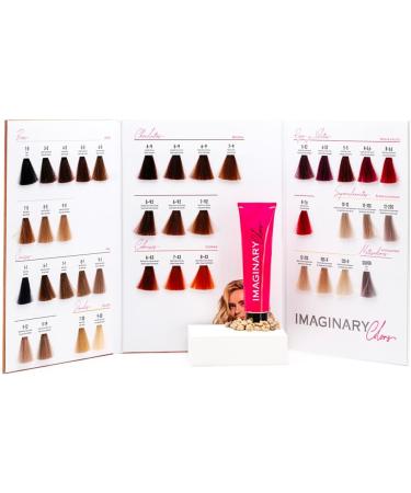  Imaginary The Imaginary Colors Vegan Permanent Hair Color with Hyaluronic Acid - 100% Coverage - Red and Purple Shade 5-5 Light Mahogany Brown - 100 ml - Buy Online on GoSupps.com