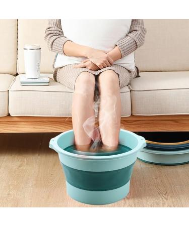 Plastic Foot Soaking Foldable Basket Tub Basin Washing Feet - Buy Online on GoSupps.com