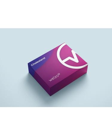 Welzo Cholesterol Health Test Kit - Track and Manage Your Cholesterol Levels Easily - Buy Online on GoSupps.com