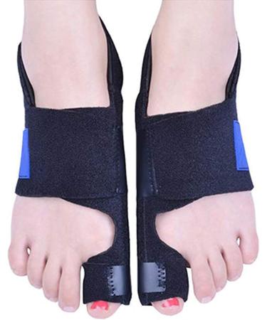 Couple Hallux Valgus Corrector - Breathable Big Toe Separator Relief Sleeves for Men & Women - Comfort & Support (Blue Day & Night Use) - Buy Online on GoSupps.com