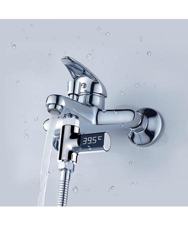 LED Digital Shower Thermometer - Self-Generating No Battery Real-Time Water Temperature Monitor for Safe Showers - Buy Online on GoSupps.com