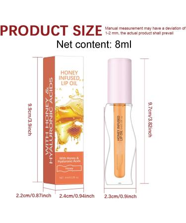  laxreheye Moisturizing Lip Oil | 8ml Nourishing and Delicate Moisturizing Lip Balm with Straws For Travel Work Home and School for Girlfriend Sister and Daughter - Buy Online on GoSupps.com