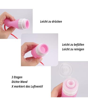 4-Piece BPA-Free Travel Shampoo Bottles Set | Silicone Outlet-Safe 58ml Bottle Kit for Creams & Rinses - Buy Online on GoSupps.com