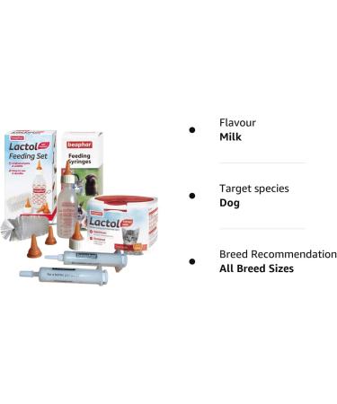 Lactol 250g Kitten Kitty Milk Bottle 2pk Feeding Syringes Whelping Kit - Buy Online on GoSupps.com