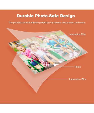 FungLam Thermal Laminating Pouches 8.9x11.4 - 3 mil Thick (100-Pack) - Clear Laminating Sheets - Buy Online on GoSupps.com