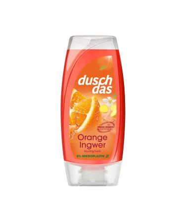 Duschdas Shower Gel Orange Ginger - 6 Pack (225 ml Each) | Refreshing Daily Shower Bath with Energizing Fragrance - Buy Online on GoSupps.com