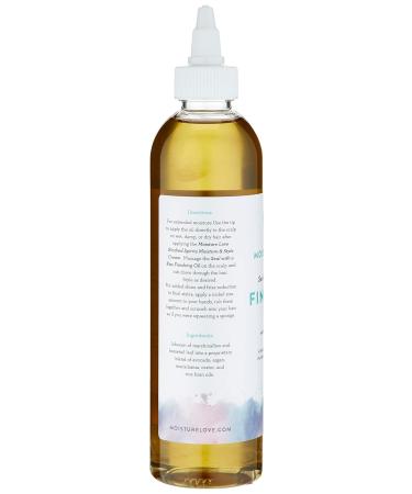 Seal with a Kiss Finishing Oil - Moisturizing & Polishing for Curly Hair | Argan & Castor Oil | Sulfate Free - 8oz - Buy Online on GoSupps.com