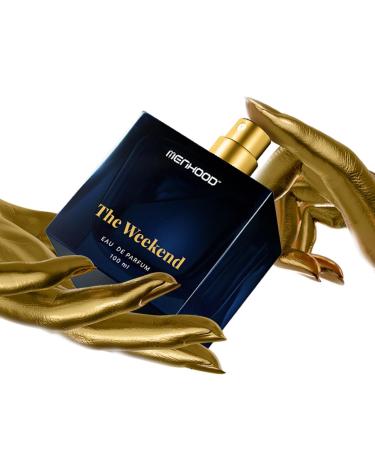 Me'nhood Weekend Eau De Parfum For Men | Fresh & Musky | Eau De Parfum | Long Lasting Perfume | 100 ML (3.38 FL Oz) | Luxury Perfume | Gift For Him