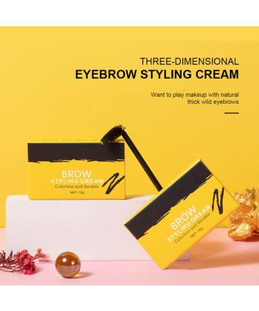 Eyebrow Soap Brow Styling Soap Eyebrow Shaping Wax Eyebrow Setting Gel Waterproof Eyebrow Cream Makeup Balm for Natural Brows Stylish - Buy Online on GoSupps.com
