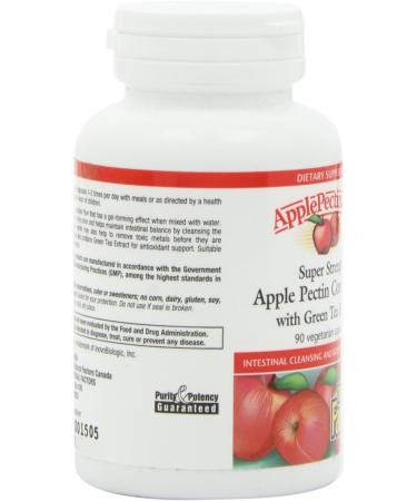 Natural Factors ApplePectinRich Super Strength - 90 vegicaps - Buy Online on GoSupps.com