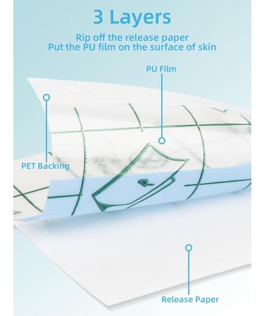 EBANKU 100pcs Nail Polish Protector Set - Cuticle & Finger Shield for Nail Art French Tips & Stamping Includes Scissors & File | Perfect for DIY Nail Painting - Buy Online on GoSupps.com