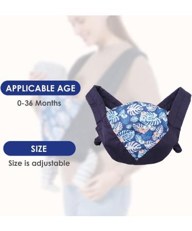 iFCOW Baby Sling Carrier - Dark Blue | Suitable from Birth to 15KG - Buy Online on GoSupps.com