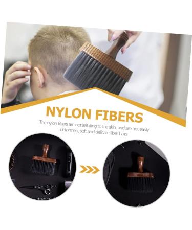 minkissy Neck Brush Haircut Duster for Hair Barber Cleaning Brush Barber Neck Duster Soft Neck Cleaning Brush Hair Sweep Face Duster Solid Wood Nylon Man Accessories - Buy Online on GoSupps.com