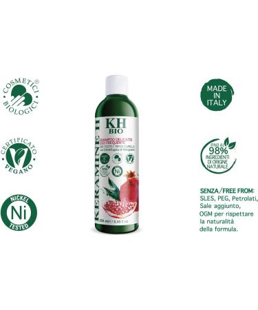  Keramine H Keramine H Delicate Organic Shampoo - 250 ml - Buy Online on GoSupps.com