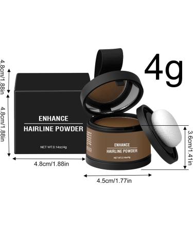  HunicandIU Hair Powder Waterproof Lightening Hair Roots Applicator Included Cover Grey Hair Thin Hair - Buy Online on GoSupps.com