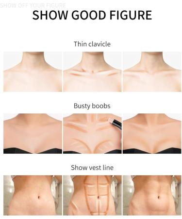 Contouring Stick Professional Makeup Highlighter Contour Stick 2-In-1 Contour Stick with Two Ends Defines the Cheekbones and Shapes the Face (01# .) - Buy Online on GoSupps.com