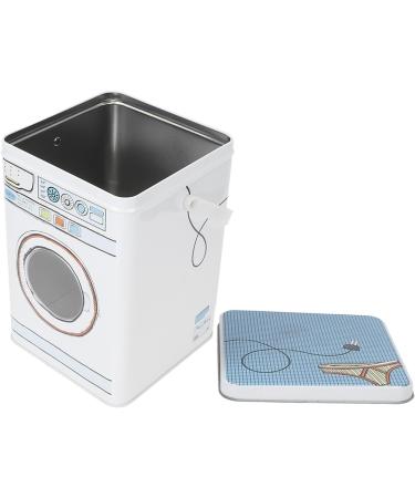 Large Capacity Laundry Detergent Canister - Blue Powder Box for Washing Tablets Organized Storage Container-size1 - Buy Online on GoSupps.com