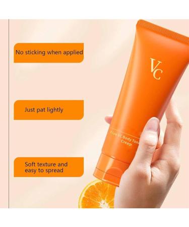 ONIICHI Multi-VC No-Elimination Body Cream VC Whitening Toning Cream Skin Brightening and Moisturizing Toning Cream Toning Cream for Body and Face - Buy Online on GoSupps.com