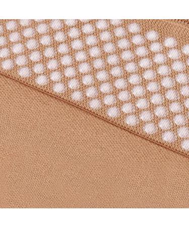 Mediven Forte Extra Wide Knee-High Stockings - Open Toe Silicone Top Band 30-40 mmHg Beige - International Shipping Available - Buy Online on GoSupps.com