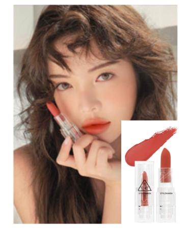 3CE Soft Matte Lipstick #8 Focus On Me - Buy Internationally | Best Quality eCommerce - Buy Online on GoSupps.com