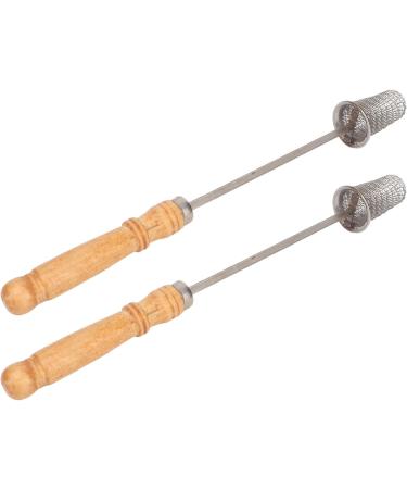 Suction Cup Reinforcement Lighter Rod - Reusable Stainless Steel Wooden Foot Bath | International Shipping - Buy Online on GoSupps.com