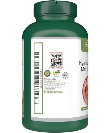 VORST Hyaluronic Acid Max Strength for Joints 3 x 180 Vegan Capsules | High Molecular Weight Supplement | Powder Pills | No Injections | 3 Bottles 540 count (Pack of 1) - Buy Online on GoSupps.com