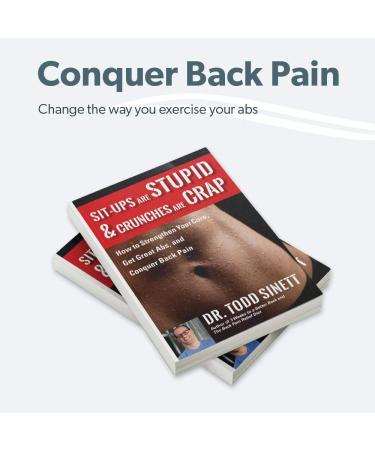 Buy 'Sit-Ups are Stupid & Crunches are Crap' Book - Back Stretcher & Spine Alignment by Dr. Todd Sinett | International Shipping Available - Buy Online on GoSupps.com