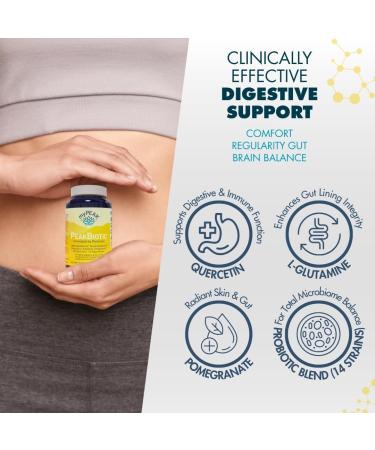 myPEAK PeakBiotic: The Ultimate Vegan Synbiotic with 50 Billion CFU Probiotics Prebiotics Postbiotics Modbiotics and Gut Lining to Enhance Digestion Skin and Mood with 2-Month Supply 60 Capsules - Buy Online on GoSupps.com