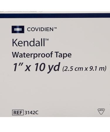 Kendall Waterproof Cloth Medical Tape, 1 x 10yd, White - 12/Box - McK - Buy Online on GoSupps.com