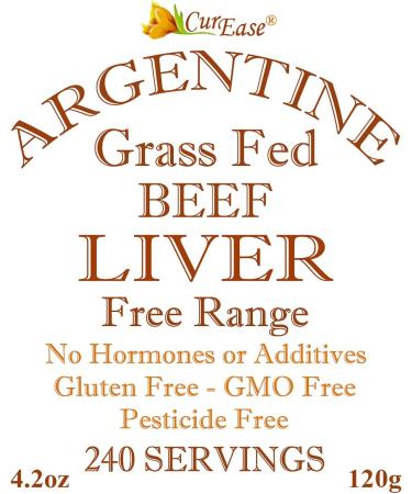 Argentine Grass Fed Beef Liver Powder - 4.2 oz | 240 Servings - Buy Online on GoSupps.com