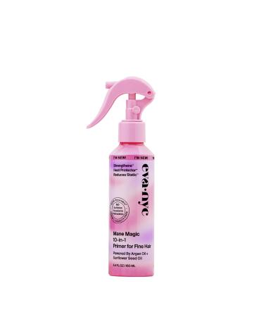 Eva NYC Mane Magic 10-in-1 Primer for Fine Hair | Heat Protectant for Fine Hair | Sulfate  Paraben & Phthalate-Free | 5.4 fl oz