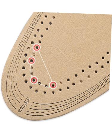 FOMIYES Pigskin Sports Insoles - Ultra Thin Breathable Cushioned Inserts for Men | 2 Pairs of Absorbing Insoles for Maximum Comfort - Buy Online on GoSupps.com